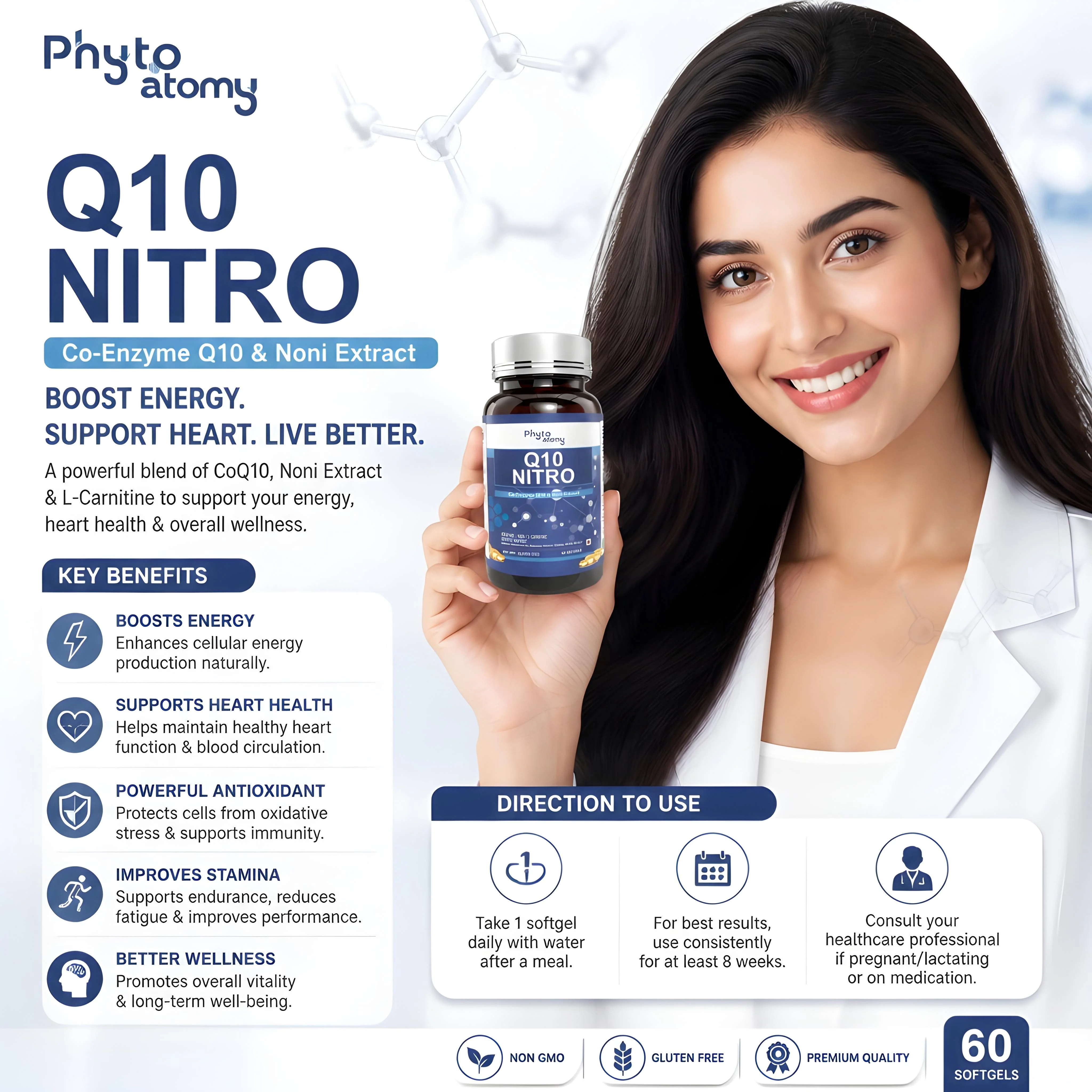 Q10 Nitro SoftGel Capsule (60 Capsule ) (HS00674)